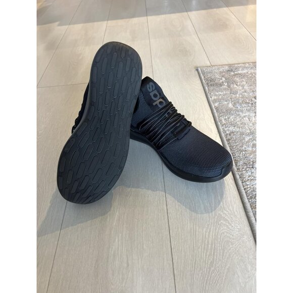 🆕Adidas Mens Black/Grey/Grey Imported Rubber Lite Racer Pull-On Shoes - Picture 2 of 15